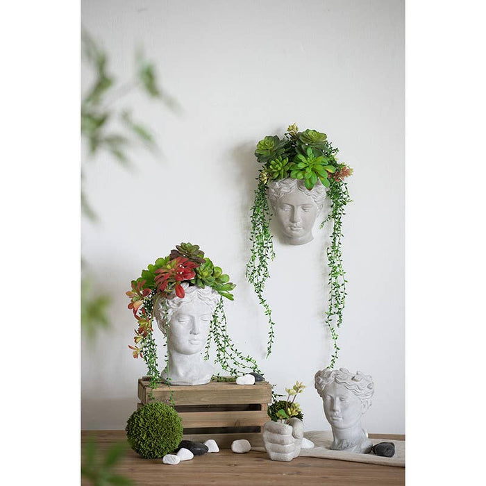 Cement Wall Vase