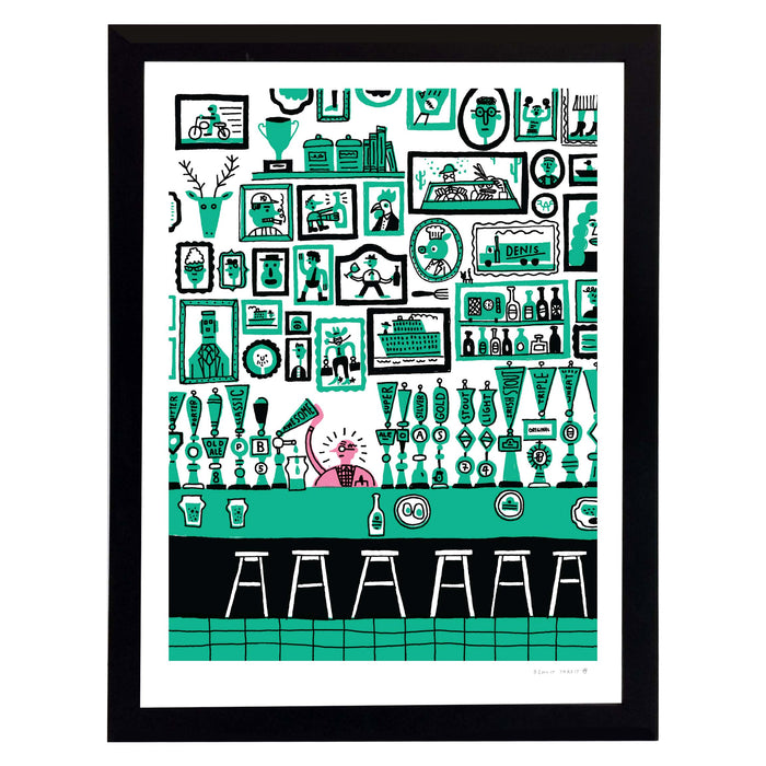 CHEERS 3, 18" X 24" — by Benoit Tardif