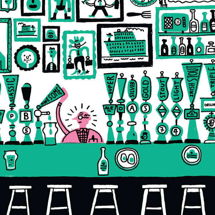 CHEERS 3, 18" X 24" — by Benoit Tardif