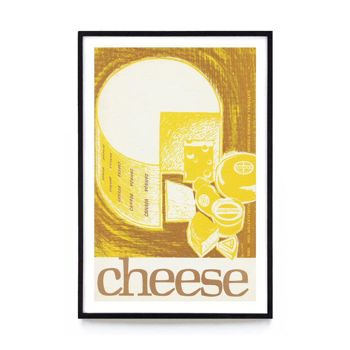 "CHEESE (1969)" - 12" x 18"