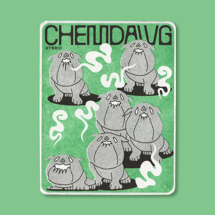 CHEMDAWG, 5” X 6.5”  — by Aless MC