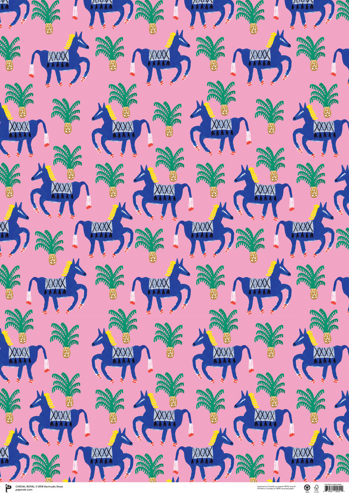 CHEVAL ROYAL – Wrapping Paper