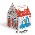 CHRISTMAS IN THE VILLAGE 500 PIECES HOUSE PUZZLE — by Galison