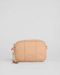 City Mini Crossbody Bag Almond Beige-Pom Pom London