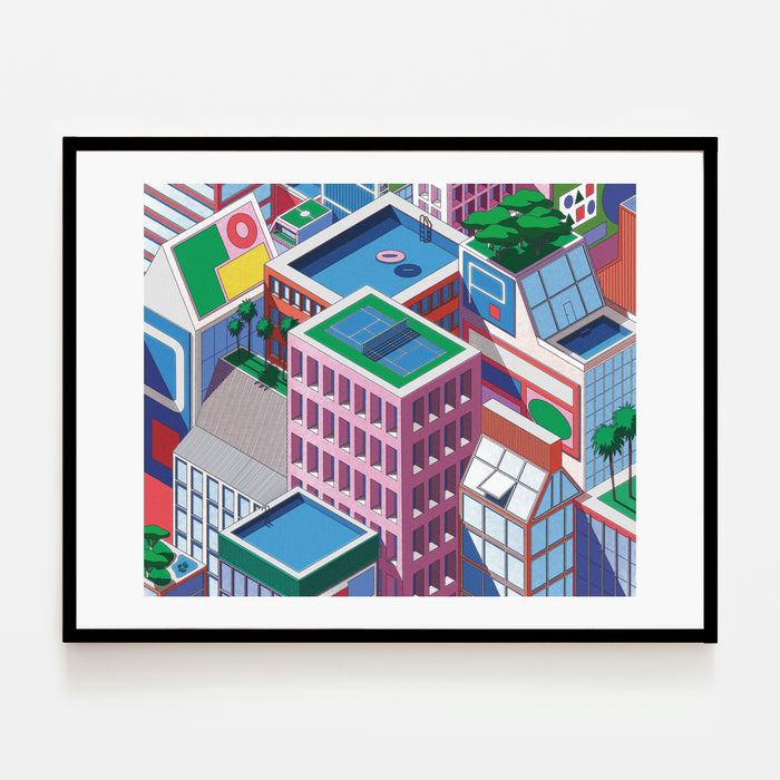 CITY VIEW, (Multiple Sizes) — by Ana Popescu