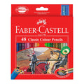 Classic Colour Pencils, Assorted – Pack of 48   Also includes 1 sharpener