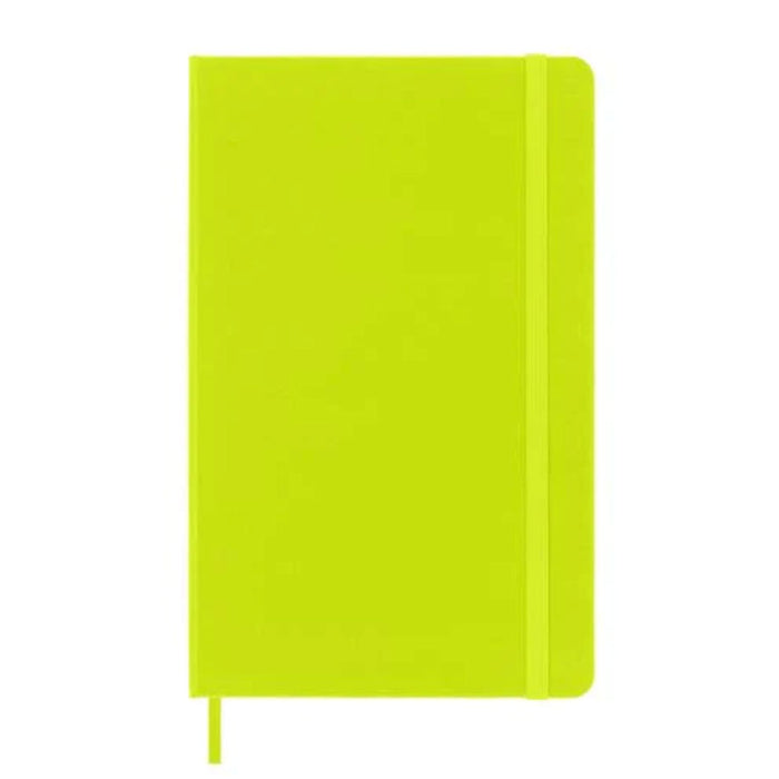 CLASSIC HARD COVER, LEMON GREEN (Different sizes + styles) — by Moleskine