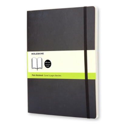 CLASSIC SOFT COVER, BLACK (Different sizes + styles) — by Moleskine