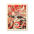 CLUB JARDIN, 8.5" x 11" — by Amery Sandford