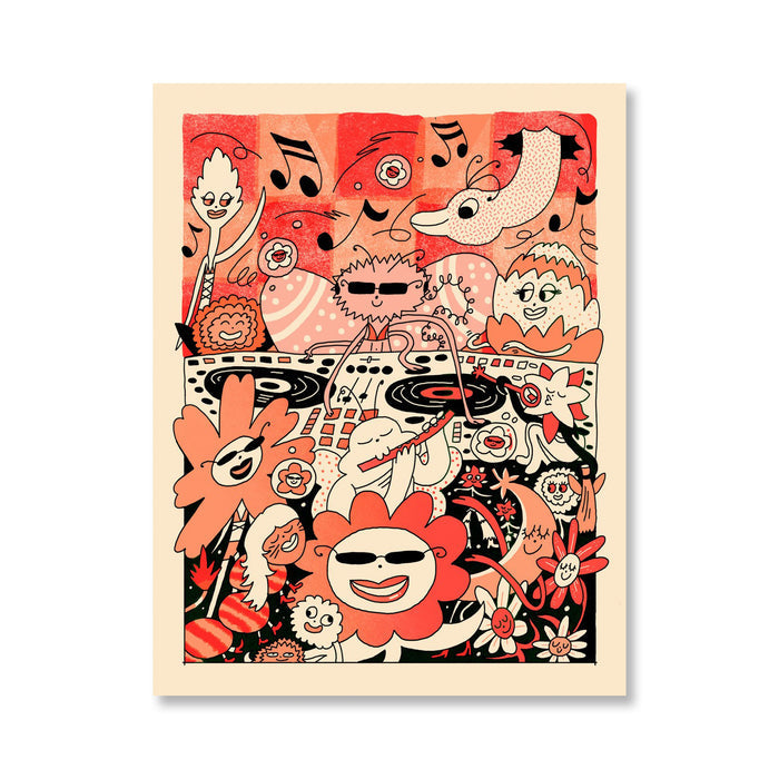 CLUB JARDIN, 8.5" x 11" — by Amery Sandford