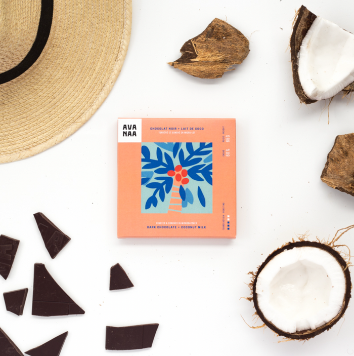 COCONUT MILK (60% DARK CHOCOLATE) — by Avanaa