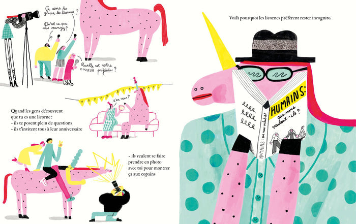 COMMENT ATTRAPER UNE LICORNE ? — by Davide Cali and Sara Arosio