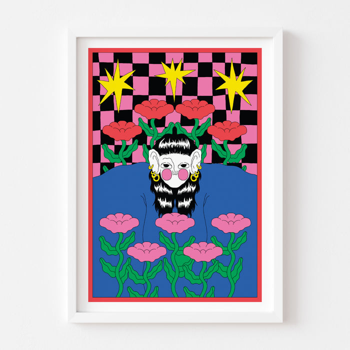 COQUELICOTS - 29,7 x 42 cm (A3) — by Justine Jossart
