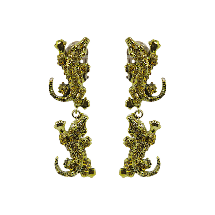 CROCODILE EARRINGS