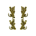 CROCODILE EARRINGS