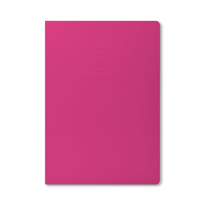 CROK’BOOK NOTEBOOK 17 x 22 cm (multiple colours) — by Clairefontaine