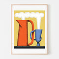 CUP AND JUG, 18" X 24" — by Anastacia Sholik