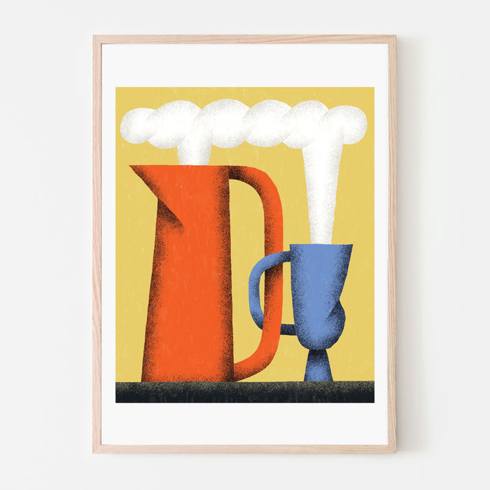 CUP AND JUG, 18" X 24" — by Anastacia Sholik
