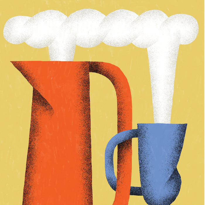 CUP AND JUG, 18" X 24" — by Anastacia Sholik