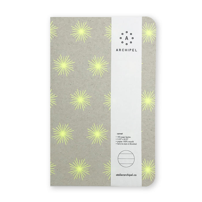 DANDELIONS NOTEBOOK (multiple colors) — by Archipel
