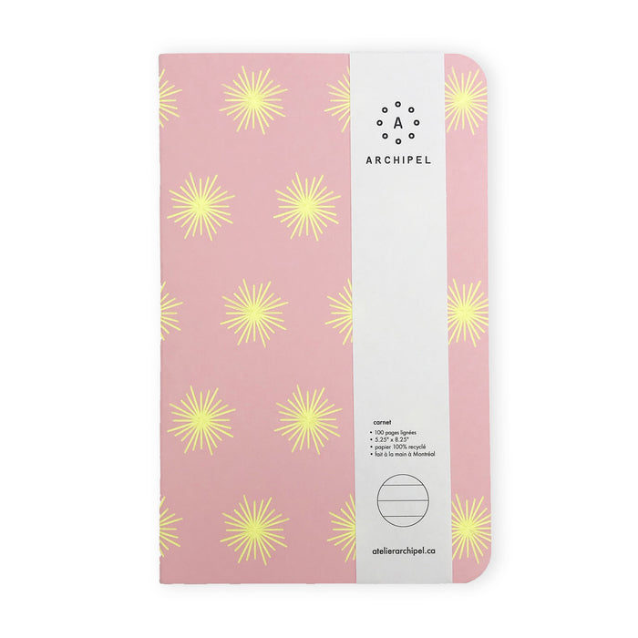 DANDELIONS NOTEBOOK (multiple colors) — by Archipel