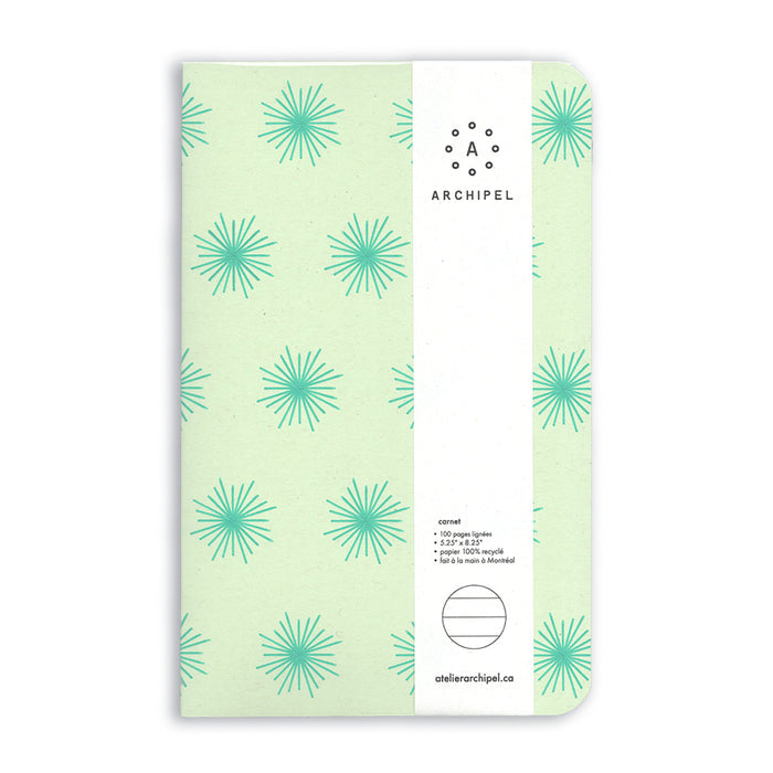 DANDELIONS NOTEBOOK (multiple colors) — by Archipel