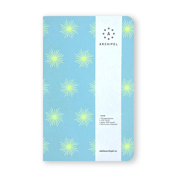 Pastel blue and Yellow (RULED)