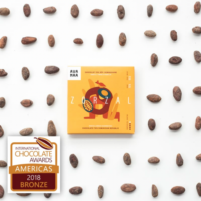 DARK CHOCOLATE ZORZAL 70% — by Avanaa