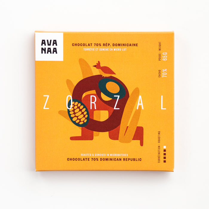 DARK CHOCOLATE ZORZAL 70% — by Avanaa