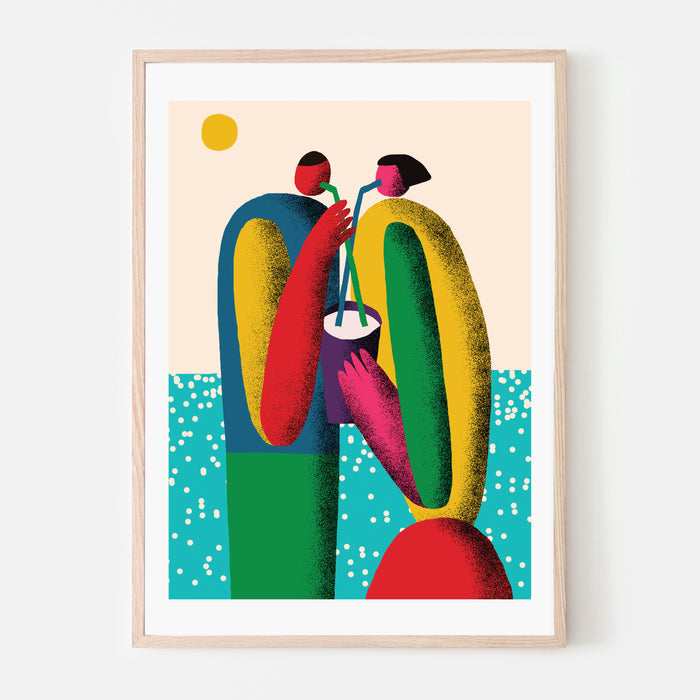 DATING, 18" X 24" — by Anastacia Sholik