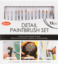 Detail brushes 15pc set