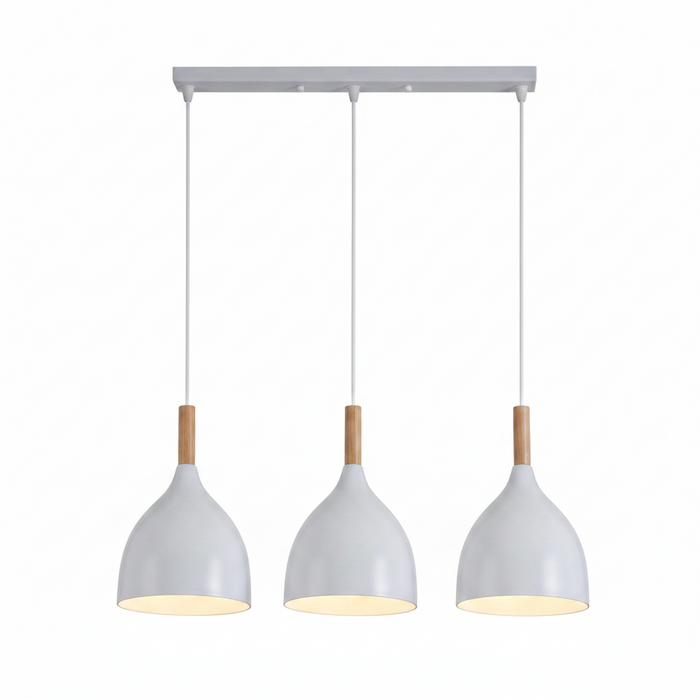 DINING LAMP 6006/3S BLACK / WHITE