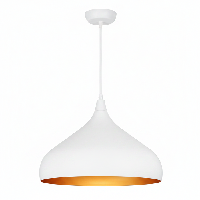 DINING LAMP 6009/420 WHITEGOLD / GREYWHITE