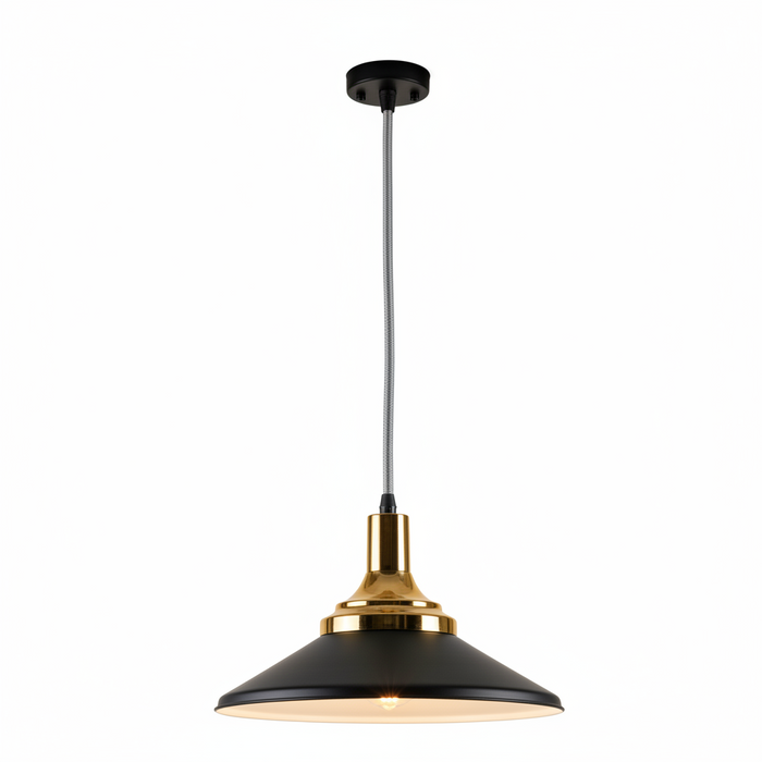 DINING LAMP 6012 (7481/1 BK+WH) BLACK AND WHITE