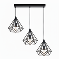 DINING LAMP 6033/3S (7921/3 BK) BLACK