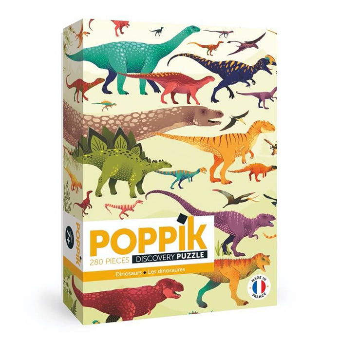 DISCOVERY PUZZLE “DINOSAURS” 280 PIECES — by Poppik