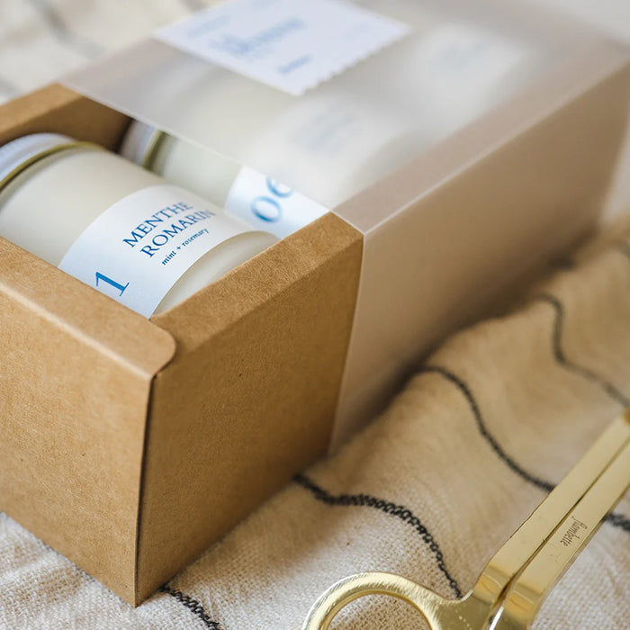 DISCOVERY SET, 3 CANDLES (Multiple styles) — by Flambette