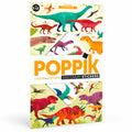 DISCOVERY STICKERS POSTER “DINOSAURS” — by Poppik
