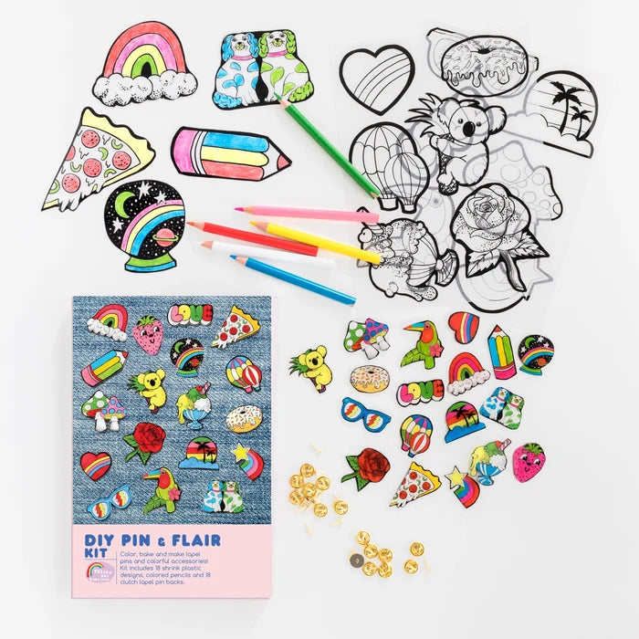 DIY PIN AND FLAIR KIT — by Yellow Owl Workshop