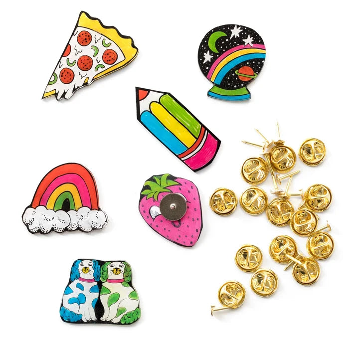 DIY PIN AND FLAIR KIT — by Yellow Owl Workshop