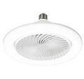E27 Ceiling Fan Light F3-01 – Screw-In E27 Fitting Fan Light for Bedrooms, Kitchens & Offices | No-Install Reversible Retrofit Fan Light