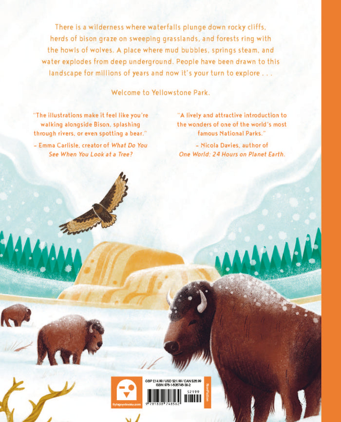 EARTH'S INCREDIBLE PLACES: YELLOWSTONE — by Cath Ard and Bianca Austria