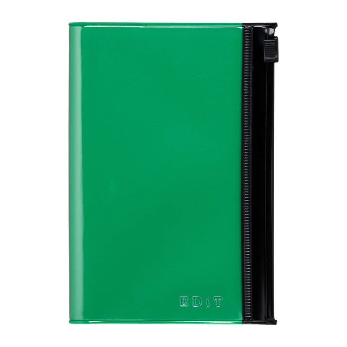 EDiT GRID NOTEBOOK WITH A POCKET COVER B7, 7x12cm (Multiple Colors) — by MARK'S