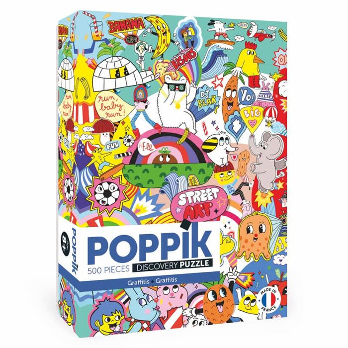 EDUCATIONAL PUZZLE 500 PIECES “GRAFFITIS” — by Poppik