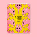 ELEPHANT, 5” X 6.5”  — by Aless MC