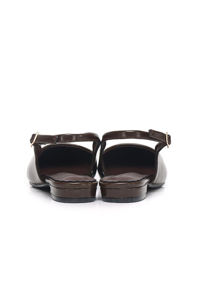 Emilia Two tone Flats & Ballerina (Espresso)
