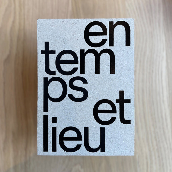 EN TEMPS ET LIEU — by Börkur Bergmann