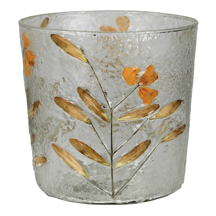 Enameled Hurricane, Marigold - Med