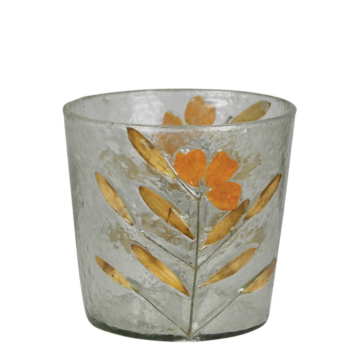 Enameled Hurricane, Marigold - Sm