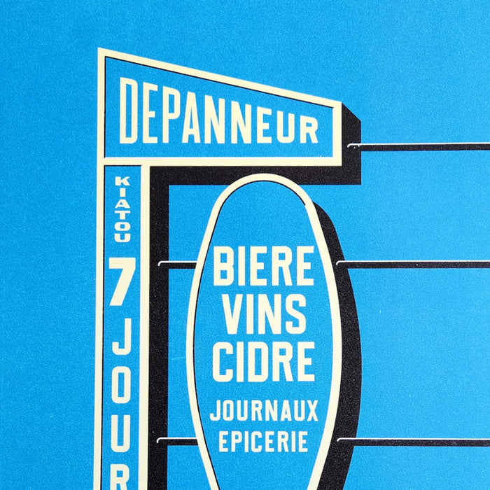 ENSEIGNE DE DÉPANNEURS #1 (multiple sizes) — by Simon L’Archevêque